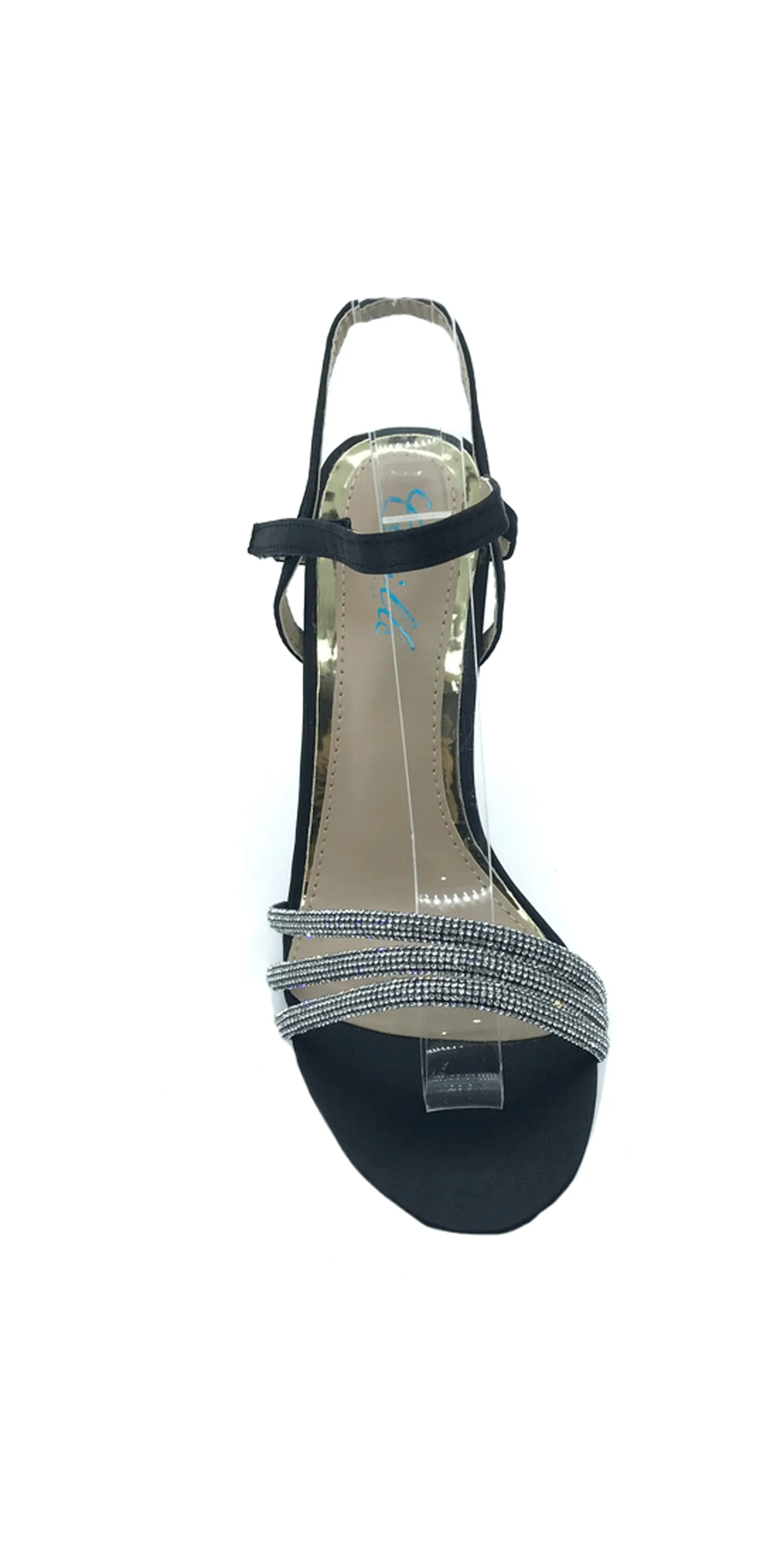 Rhinestone Strappy High Heel Stiletto Sandal - Image 5