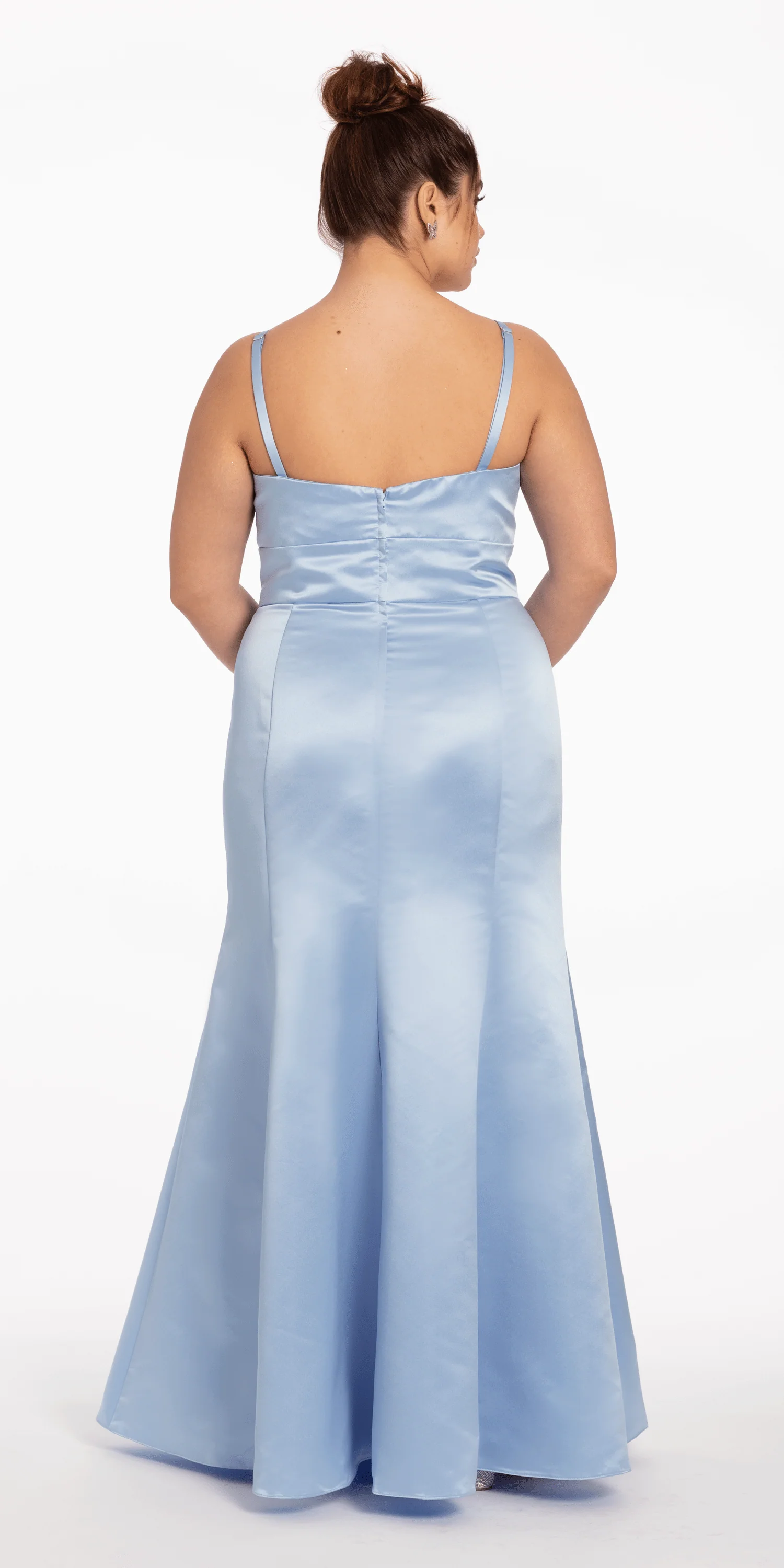Satin Mermaid Sweetheart Dress - Petite - Image 6