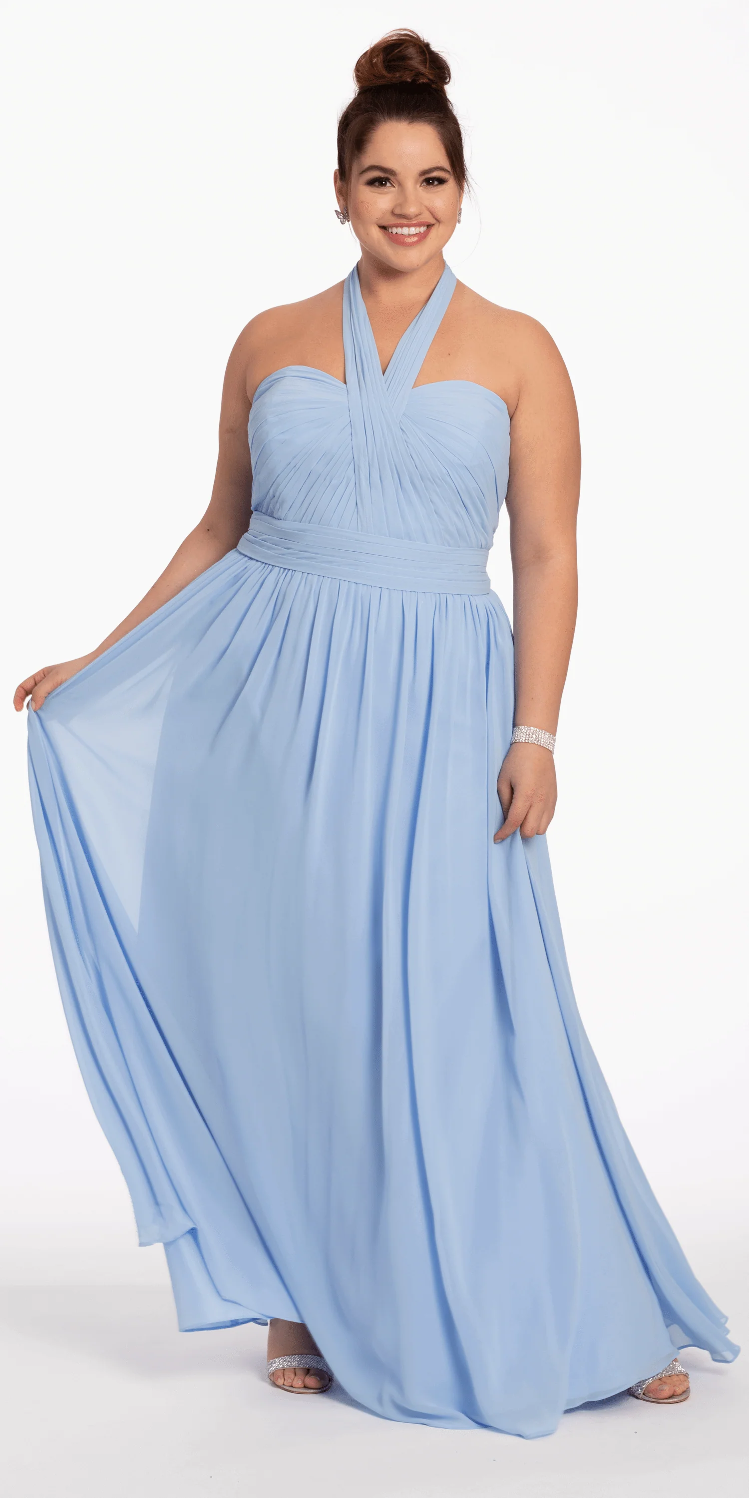 Tie Neck Halter Dress - Petite - Image 6