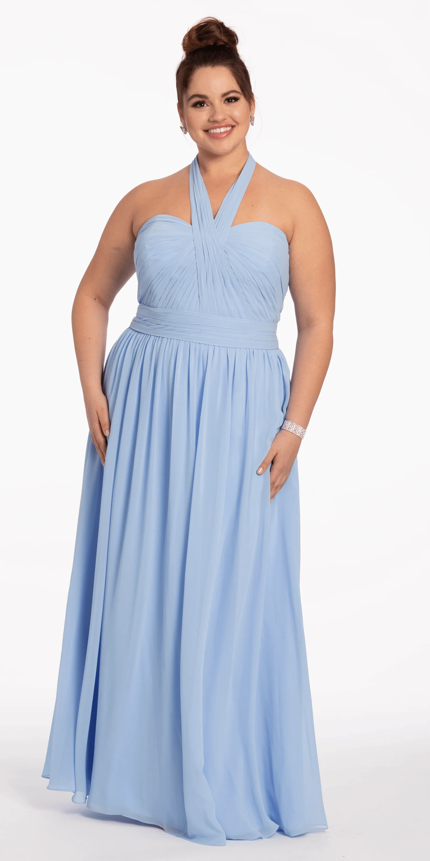 Tie Neck Halter Dress - Petite - Image 8